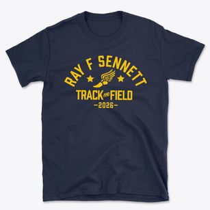 Ray F Sennett Middle School Track and Field Basic T-Shirt