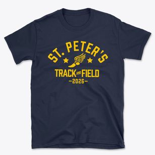 St. Peter's Middle School Track and Field Basic T-Shirt