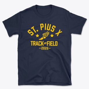 Saint Pius X School Track and Field Basic T-Shirt