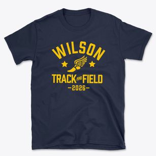 Wilson Elementary School Track and Field Basic T-Shirt