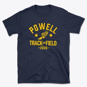 Powell Middle School Track and Field Basic T-Shirt