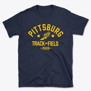 Pittsburg High School Track and Field Basic T-Shirt