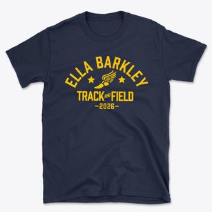 Ella Barkley High School Track and Field Basic T-Shirt