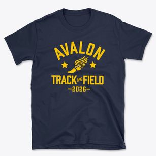 Avalon Elementary School Track and Field Basic T-Shirt