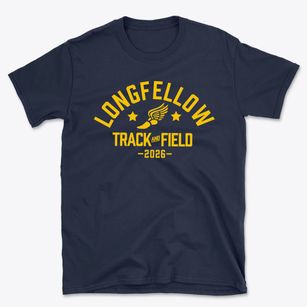 Longfellow Elementary School Track and Field Basic T-Shirt
