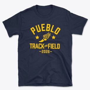 Pueblo Academy Of Arts Track and Field Basic T-Shirt