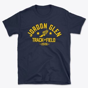 Jordon Glen School Track and Field Basic T-Shirt