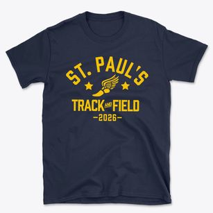 Saint Paul's Catholic School Track and Field Basic T-Shirt