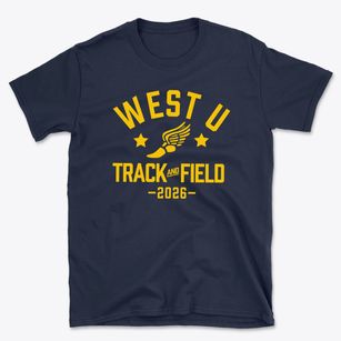 West University High School Track and Field Basic T-Shirt