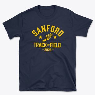 Sanford Middle School Track and Field Basic T-Shirt