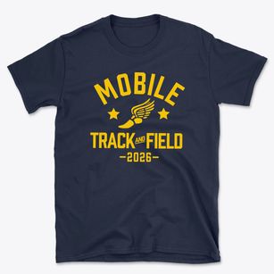 Mobile Elementary School Track and Field Basic T-Shirt