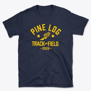 Pine Log Elementary School Track and Field Basic T-Shirt