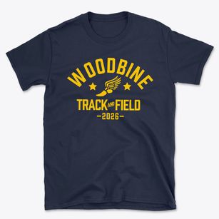 Woodbine Elementary School Track and Field Basic T-Shirt