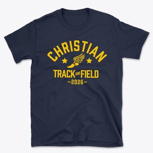 Christian Center School Track and Field Basic T-Shirt