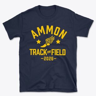 Ammon Elementary School Track and Field Basic T-Shirt
