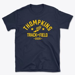 Thompkins Middle School Track and Field Basic T-Shirt