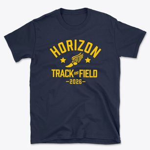 Horizon Christian Academy Track and Field Basic T-Shirt