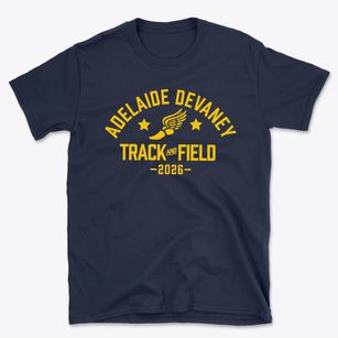 Adelaide Devaney Elementary School Track and Field Basic T-Shirt