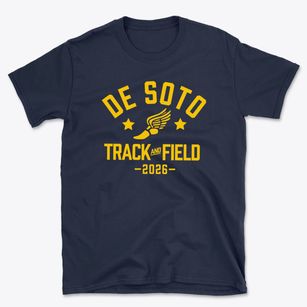 De Soto Intermediate School Track and Field Basic T-Shirt