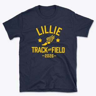 Lillie Middle School Track and Field Basic T-Shirt