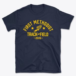 First Methodist School Track and Field Basic T-Shirt