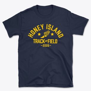 Honey Island Elementary School Track and Field Basic T-Shirt