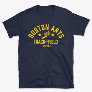 Boston Arts Academy Track and Field Basic T-Shirt