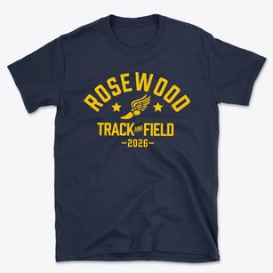 Rosewood Elementary School Track and Field Basic T-Shirt