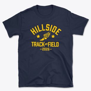 Hillside Middle School Track and Field Basic T-Shirt