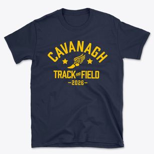 Cavanagh Early Childhood Center Track and Field Basic T-Shirt
