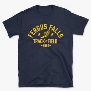 Fergus Falls High School Track and Field Basic T-Shirt