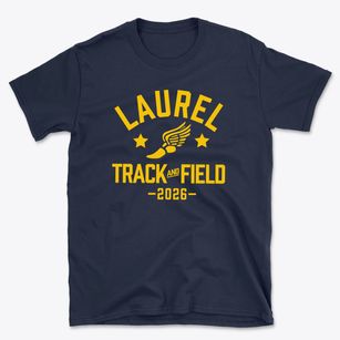 Laurel Christian School Track and Field Basic T-Shirt