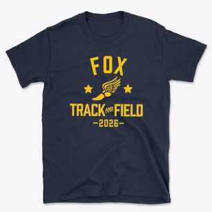 Fox Elementary School Track and Field Basic T-Shirt