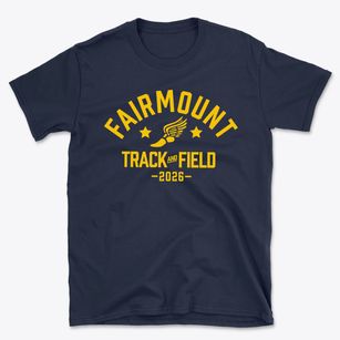 Fairmount Elementary School Track and Field Basic T-Shirt