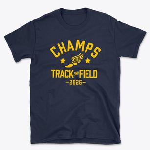 Champs High School Track and Field Basic T-Shirt