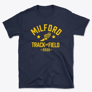 Milford High School Track and Field Basic T-Shirt