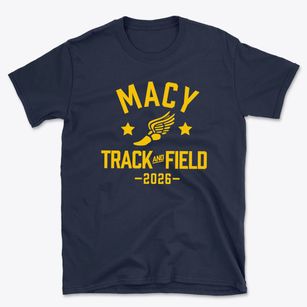 Macy Elementary School Track and Field Basic T-Shirt
