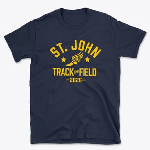 Saint John School Track and Field Basic T-Shirt