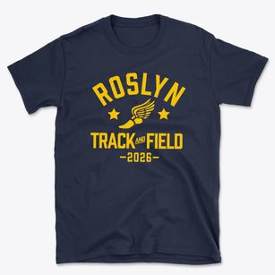 Roslyn High School Track and Field Basic T-Shirt