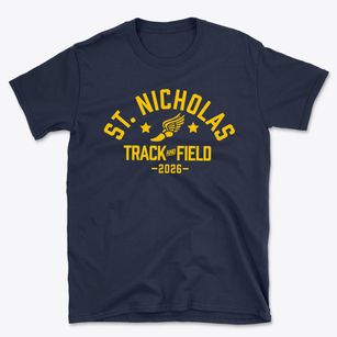 St Nicholas Parish Track and Field Basic T-Shirt