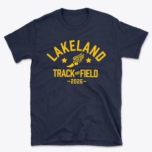 Lakeland Elementary School Track and Field Basic T-Shirt