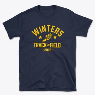 Winters High School Track and Field Basic T-Shirt