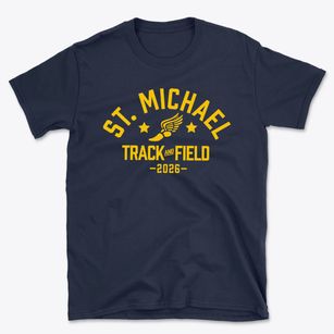 Saint Michael Catholic School Track and Field Basic T-Shirt