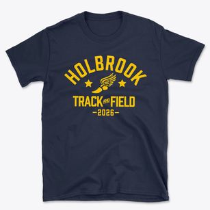 Holbrook Middle School Track and Field Basic T-Shirt