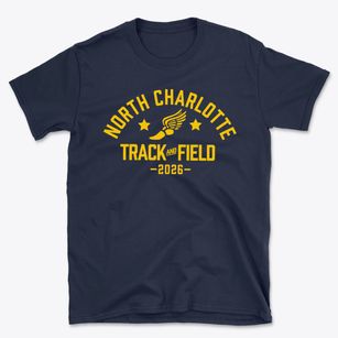 North Charlotte National High School Track and Field Basic T-Shirt