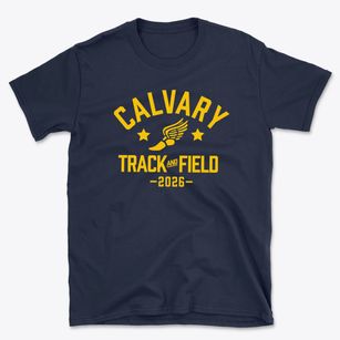 Calvary Christian School Track and Field Basic T-Shirt