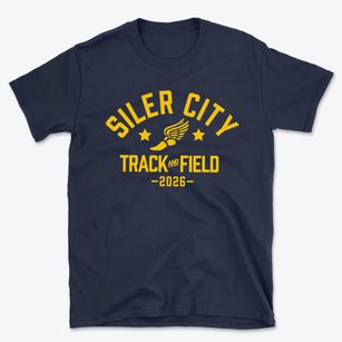 Siler City Elementary School Track and Field Basic T-Shirt