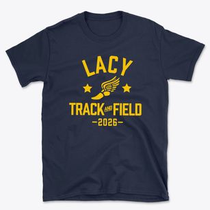 Lacy Elementary School Track and Field Basic T-Shirt
