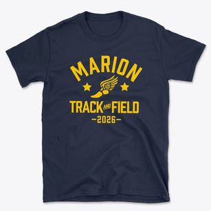 Marion Elementary School Track and Field Basic T-Shirt