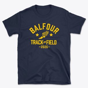 Balfour Elementary School Track and Field Basic T-Shirt
